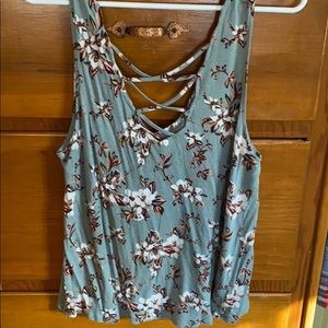 AEO soft and sexy crepe tank